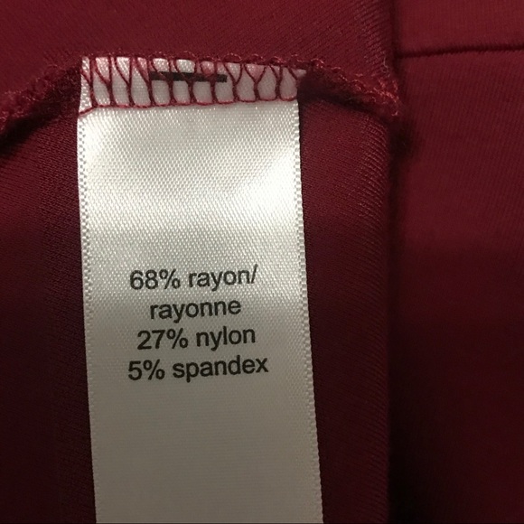 Maurices Cranberry Res Dress - Picture 5 of 5